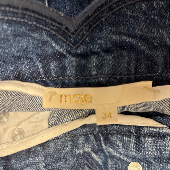 ❌SOLD❌maje - denim shorts SHAFT T34 gently worn - Picture 7 of 7